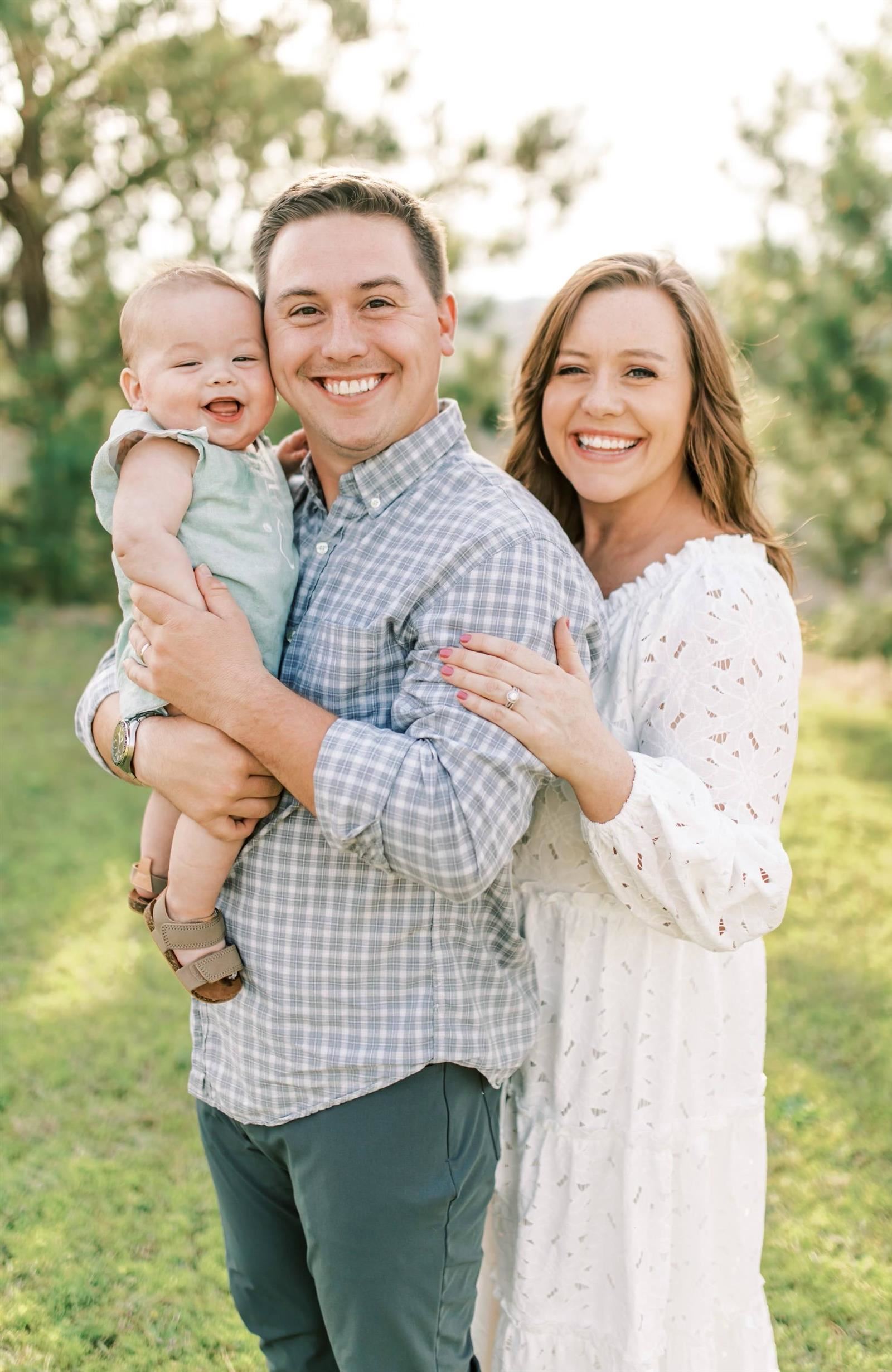 Coach Turner, Jordyn, and James Coach Turner, Jordyn, and James