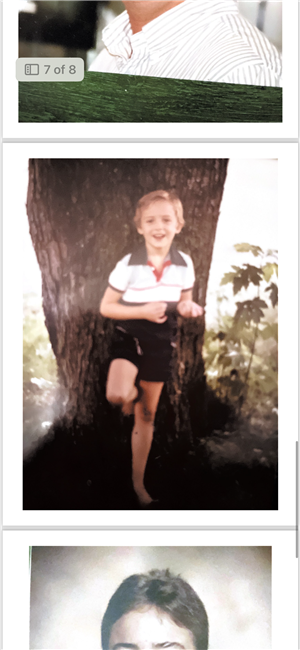 Mr. Moore as a child